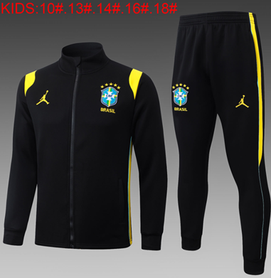 Chándal Brasil 2026 (Black) - NIÑOS